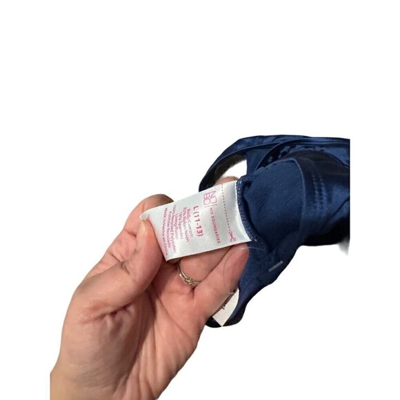 NWT No Boundaries Bikini Top Blue L (11-13) - Picture 3 of 3